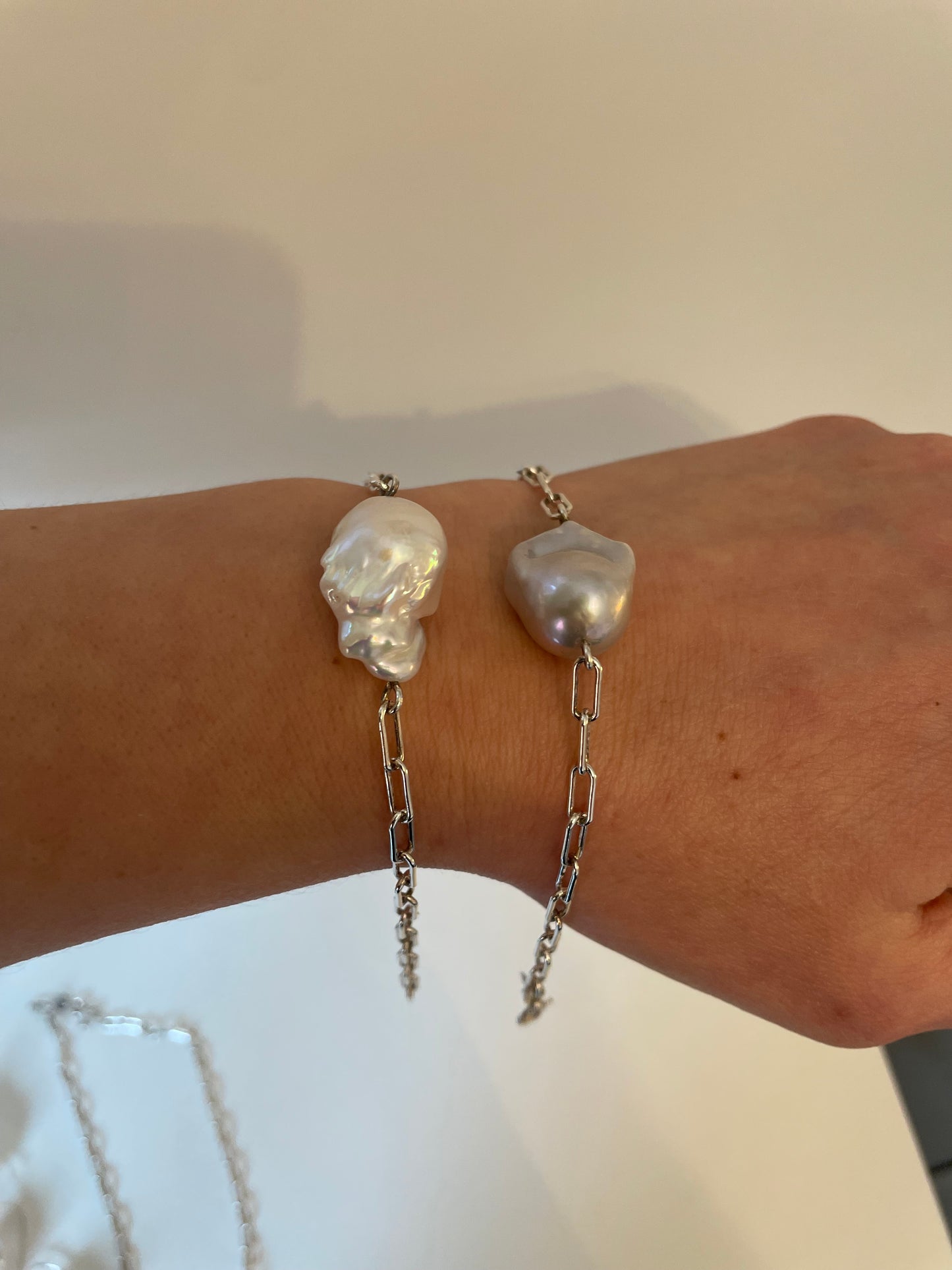 One of a kind - Barock sötvattenpärla armband