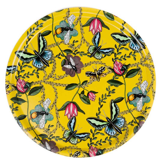 Bricka 46 cm ”Bugs and Butterflies”